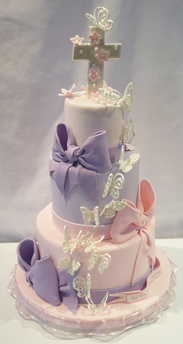 First Communion Girl Cake First Communion Girl Cake