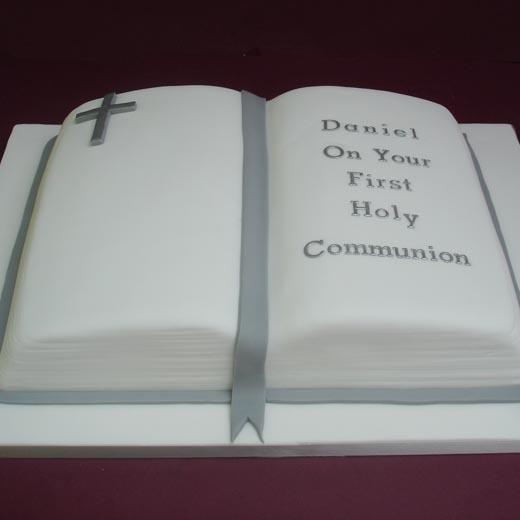 First Holy Communion Bible Cake First Holy Communion Bible Cake