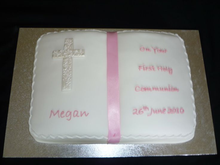 First Holy Communion Cake First Holy Communion Cake