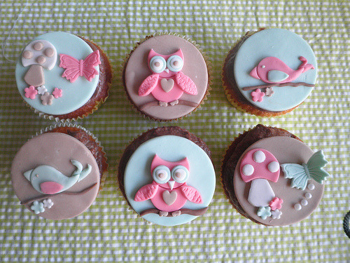 Fondant Cupcake Toppers