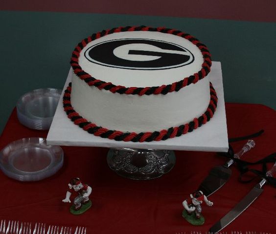 Georgia Bulldog Cake