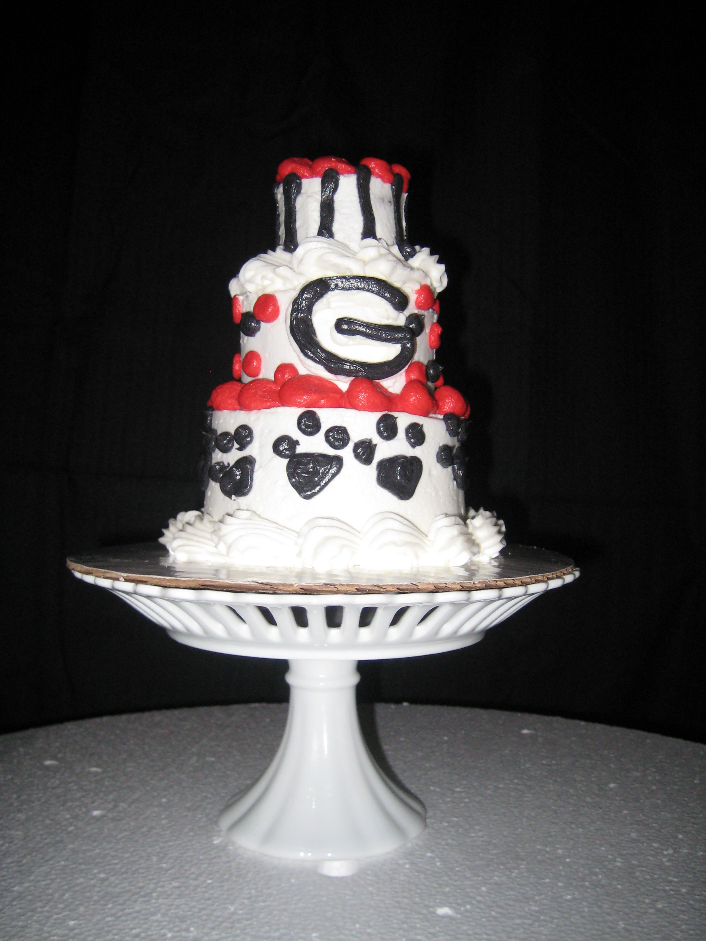 Georgia Bulldogs Grooms Cake