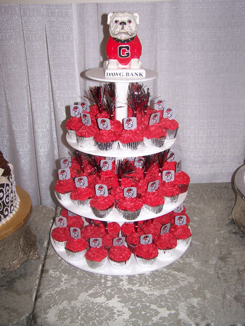 Georgia Bulldogs Grooms Cake