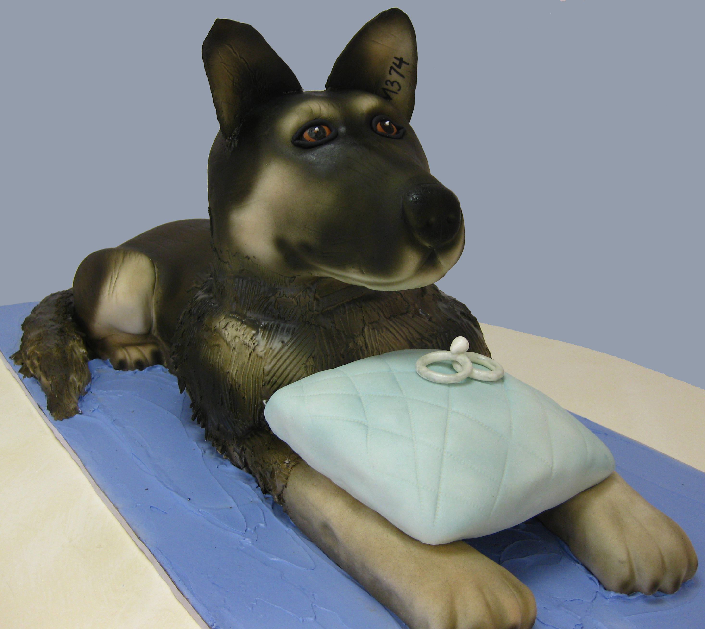 German Shepherd Cake German Shepherd Cake