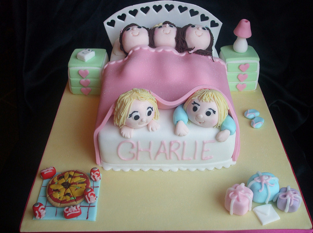 Girls Sleep Over Birthday Cakes Girls Sleep Over Birthday Cakes