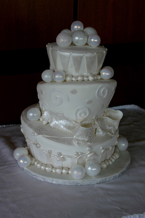 Glitter Wedding Cake