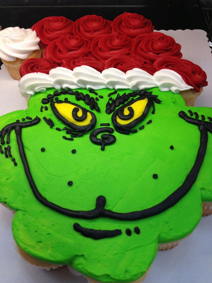 8 Photos of Grinch Pull Apart Cupcakes 8 Photos of Grinch Pull Apart Cupcakes