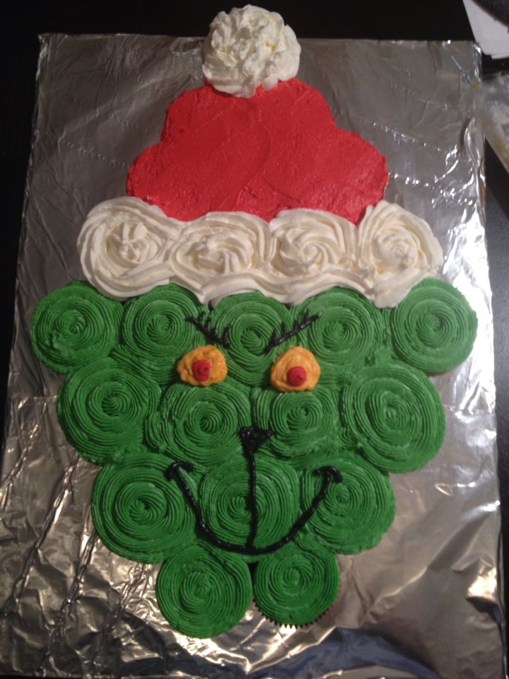 Grinch Christmas Cupcakes Grinch Christmas Cupcakes