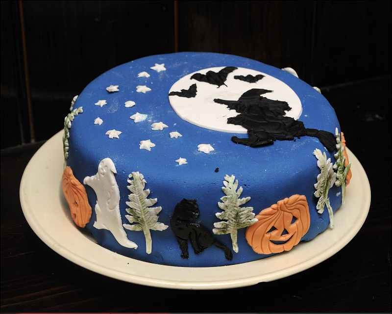 Halloween Witch Cake