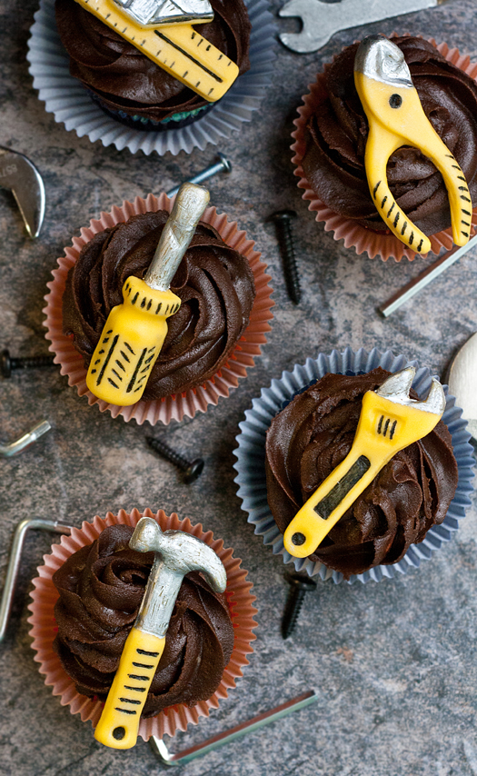Handyman Tool Cupcakes
