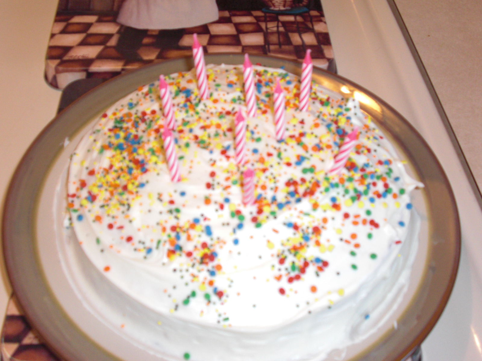 Happy 9th Birthday Cake Girls