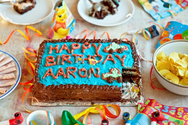 Happy Birthday Aaron Cake