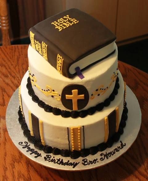Happy Birthday Bible Cake