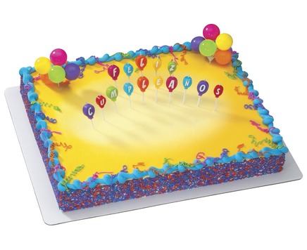 Happy Birthday Cake Candles