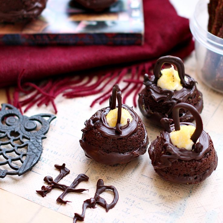 Harry Potter Cauldron Cakes Recipe