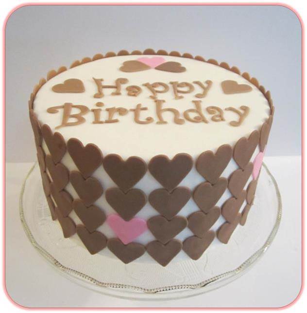 Heart Birthday Cake Heart Birthday Cake