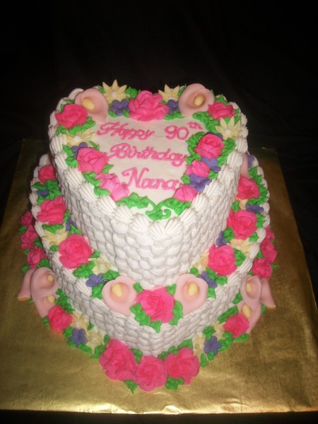 Heart Shaped Birthday Cake Heart Shaped Birthday Cake