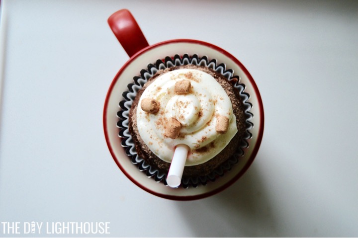 Hot Chocolate Cupcakes