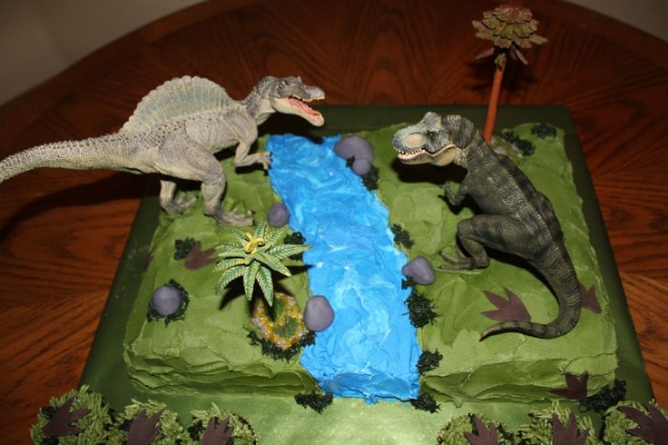 Jurassic Park Birthday Cake