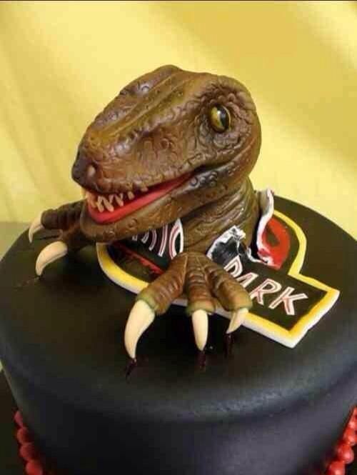 Jurassic Park Cake