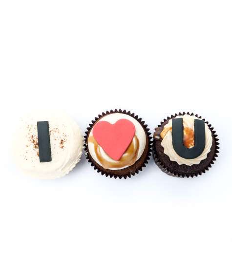 Letters Cupcake Cake Shapes