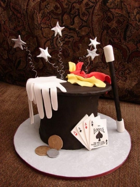 Magic Themed Birthday Cake
