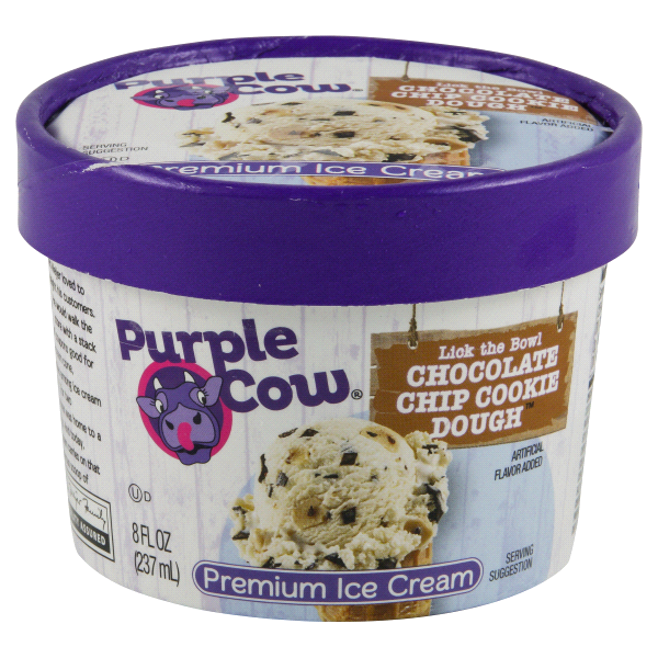 Meijer Purple Cow Ice Cream Chocolate