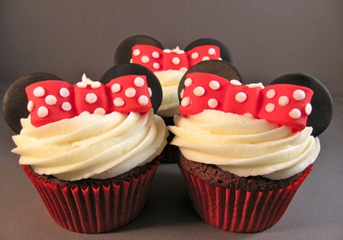 Minnie Mouse Cupcakes