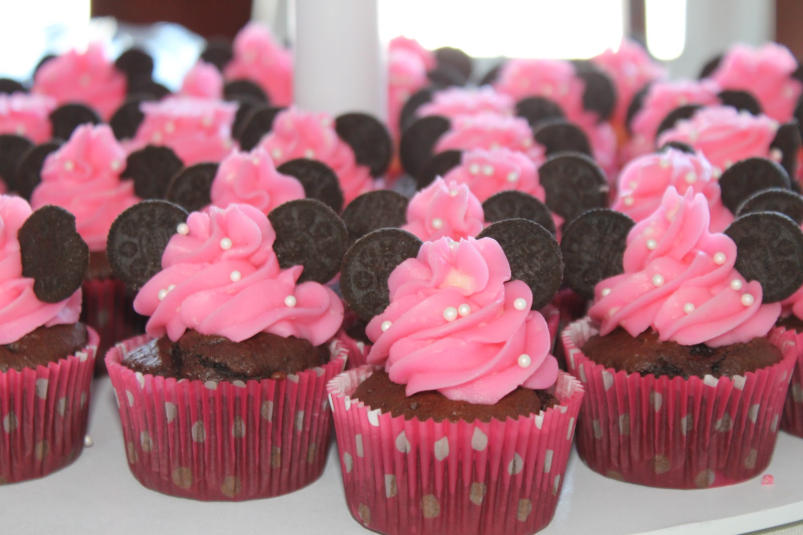 Minnie Mouse Cupcakes