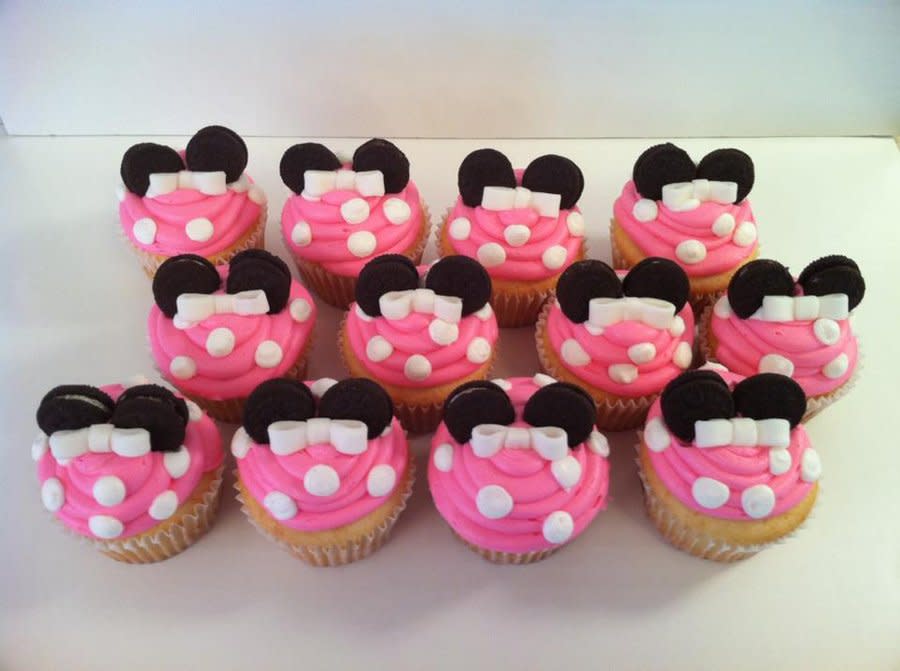 Minnie Mouse Cupcakes