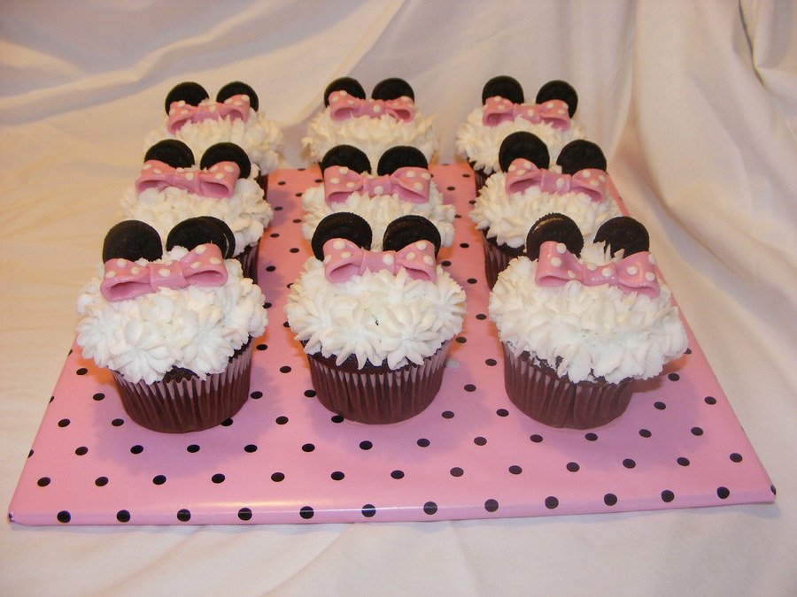 Minnie Mouse Cupcakes