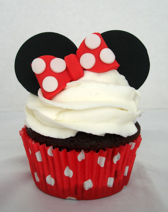 Minnie Mouse Cupcakes Minnie Mouse Cupcakes