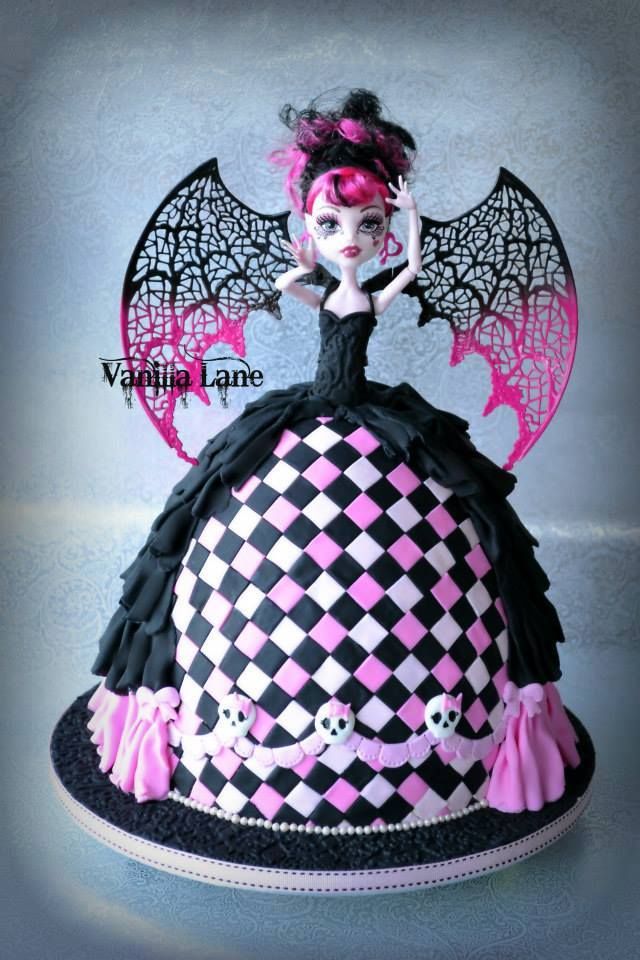 Monster High Doll Birthday Cake