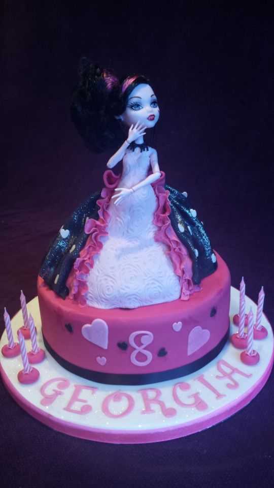 Monster High Doll Cake Monster High Doll Cake