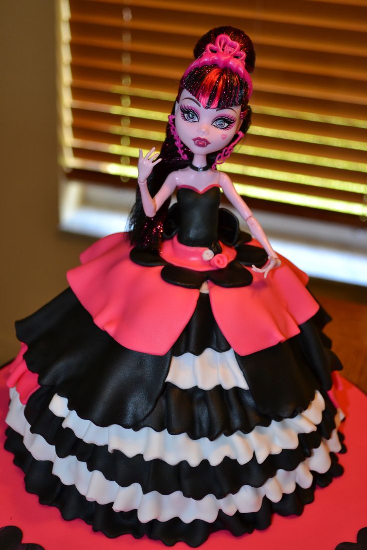 Monster High Doll Cake Monster High Doll Cake
