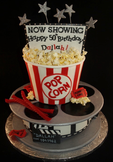 Movie Birthday Cake