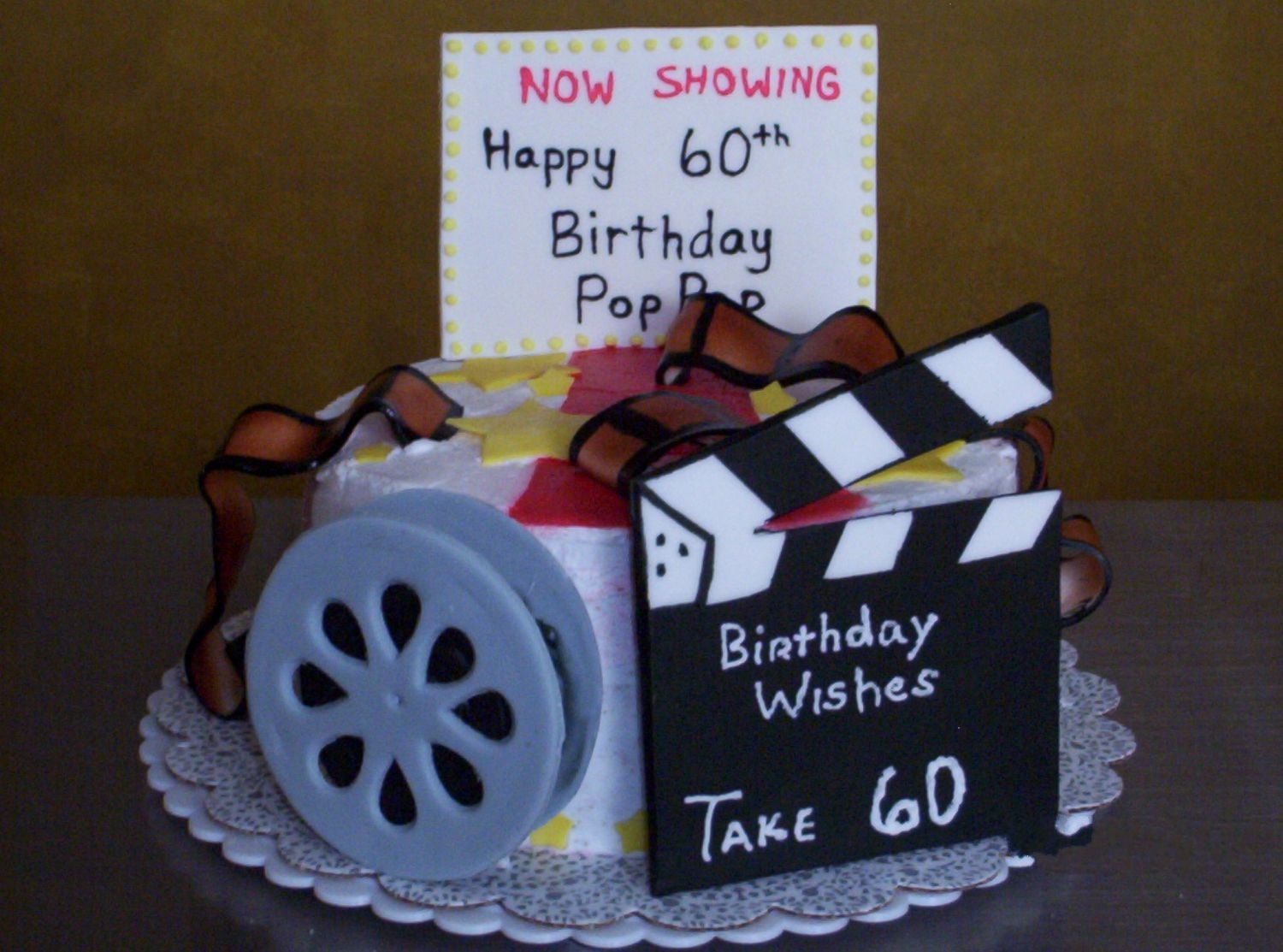 Movie Themed Birthday Cake Movie Themed Birthday Cake