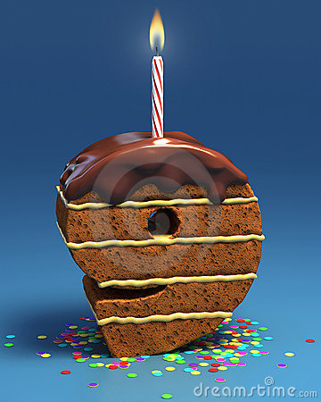 Number Shaped Birthday Cake Number Shaped Birthday Cake