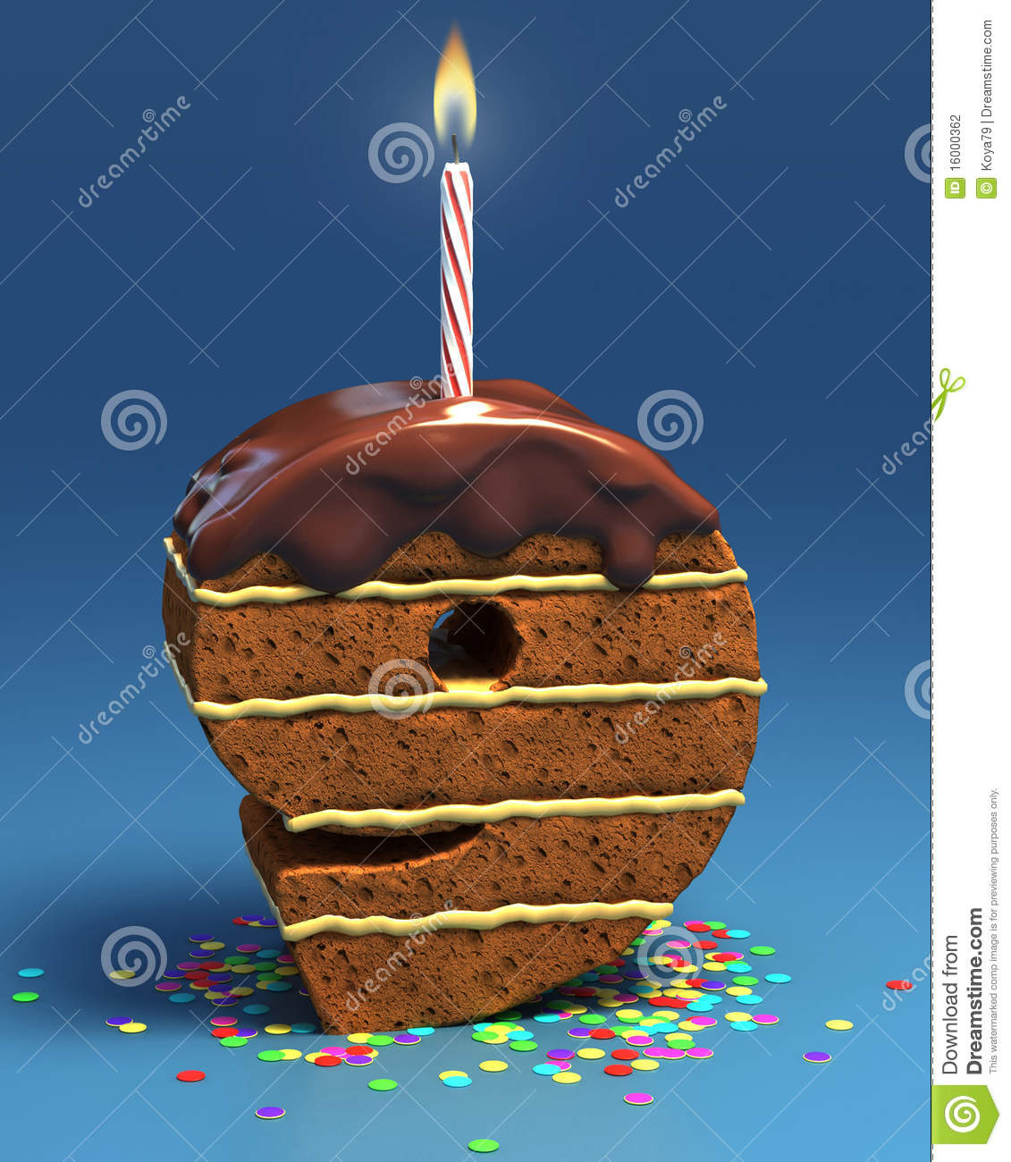 Number Shaped Birthday Cake Number Shaped Birthday Cake