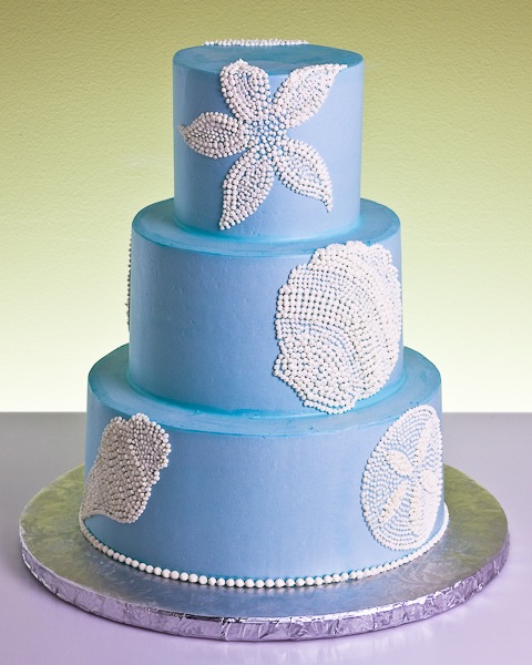 Ocean Beach Wedding Cake Ocean Beach Wedding Cake