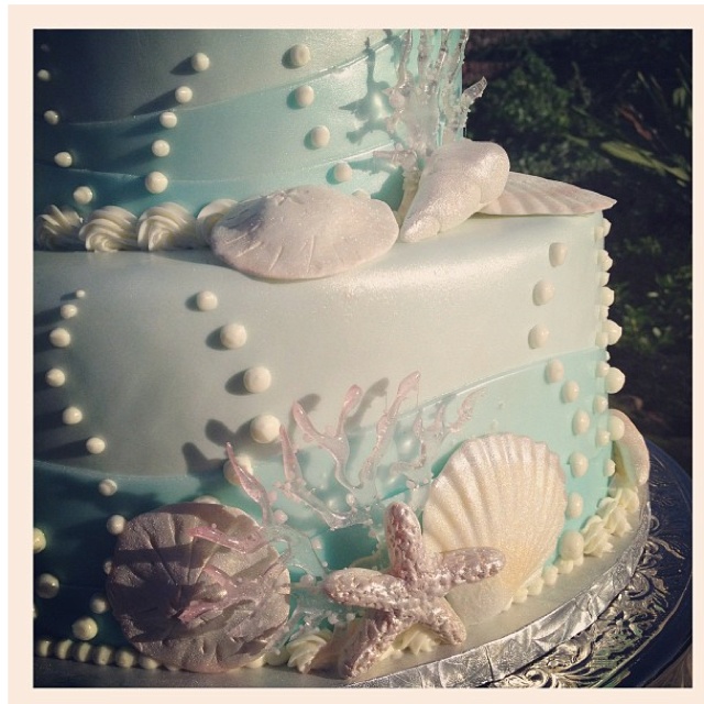Ocean Wedding Cake Ocean Wedding Cake