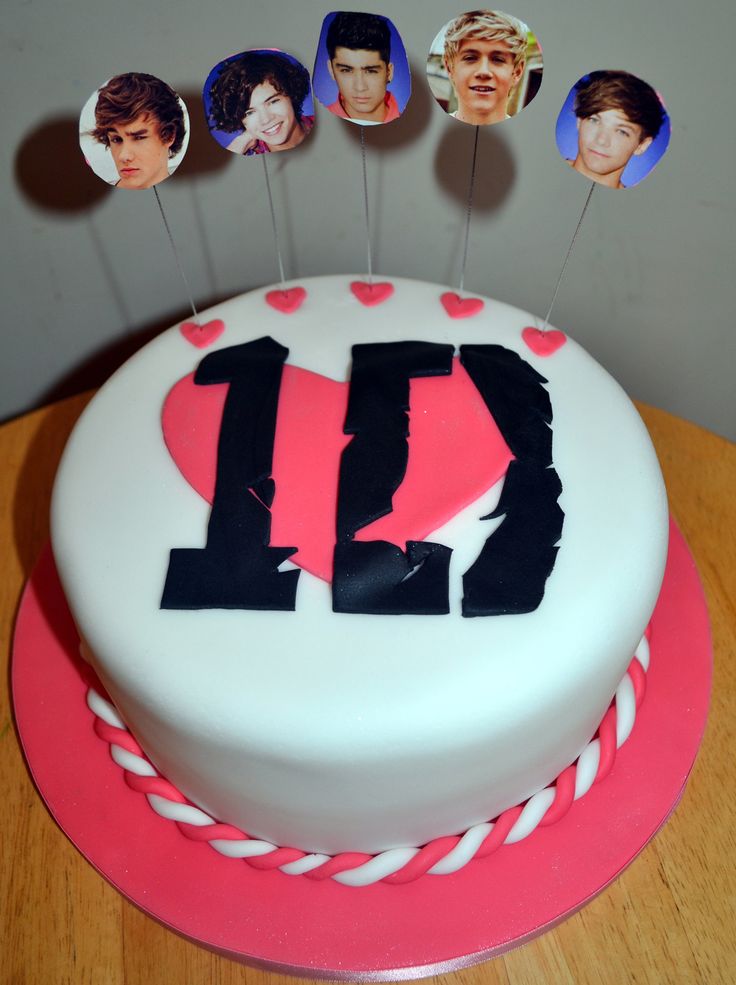 One Direction Birthday Cake One Direction Birthday Cake