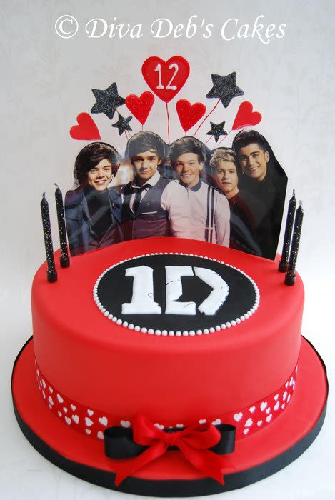 One Direction Birthday Cake