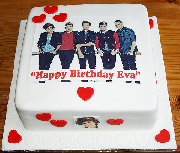 One Direction Cake One Direction Cake