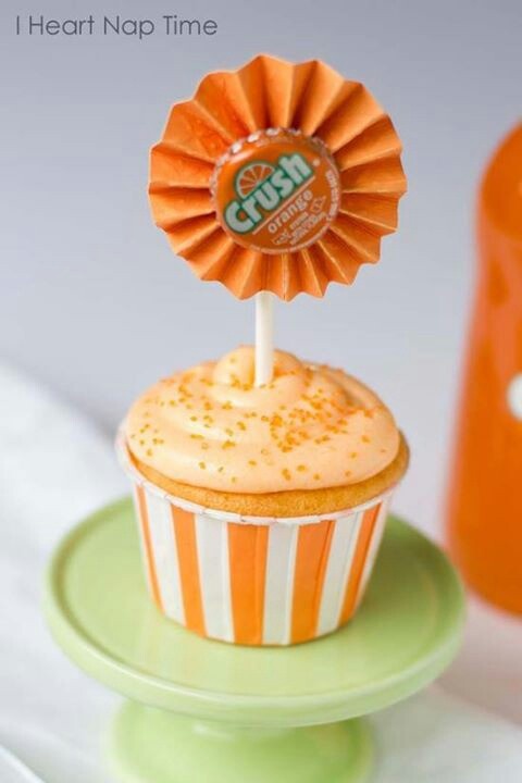 Orange Cream Cupcakes Orange Cream Cupcakes