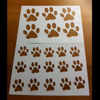 Pin To Stencil Coyote Paw Tracks Prints