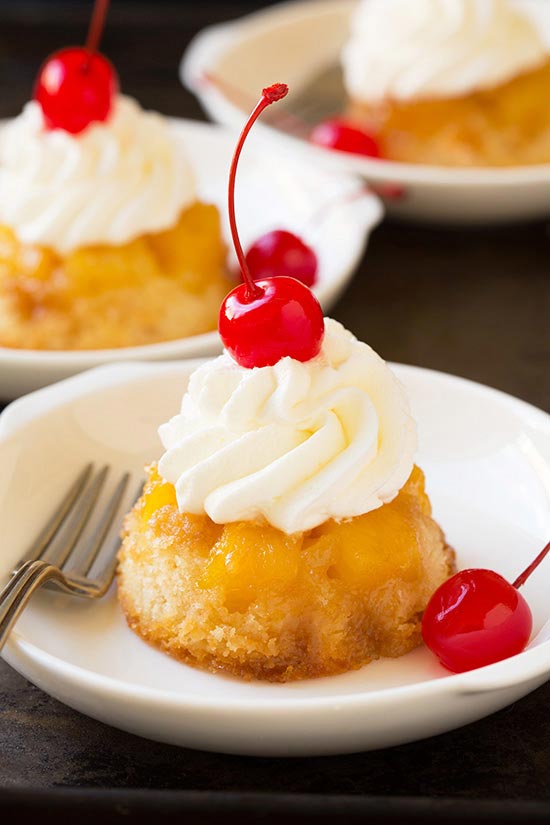 Pineapple Upside Down Cupcakes