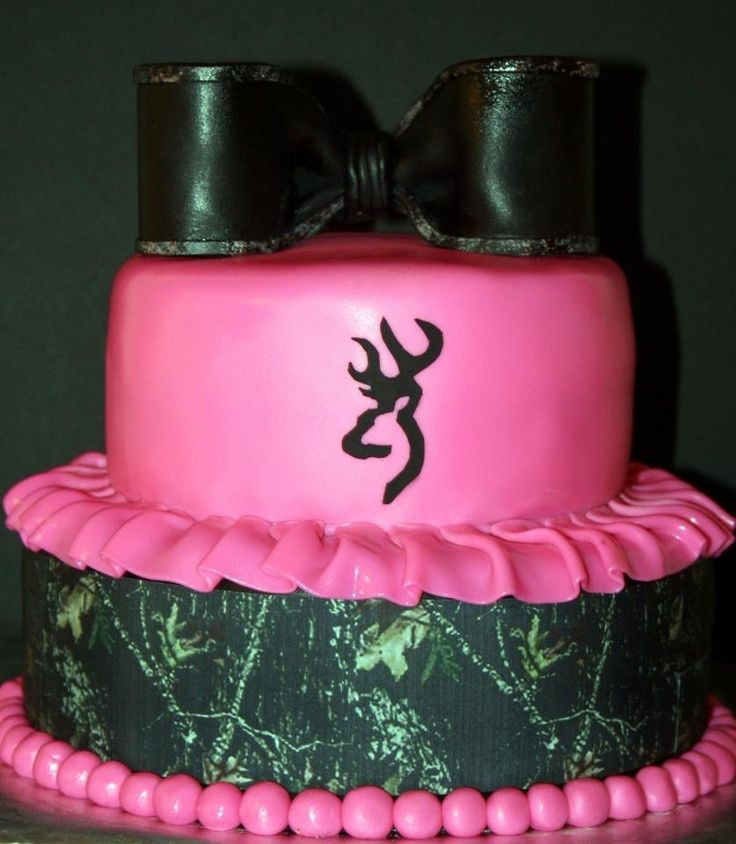 Pink Camo Birthday Cake Ideas