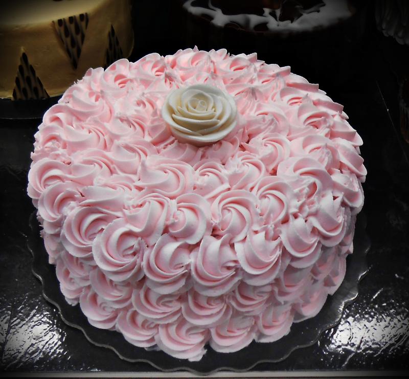 Pink Rose Buttercream Sheet Cakes Pink Rose Buttercream Sheet Cakes