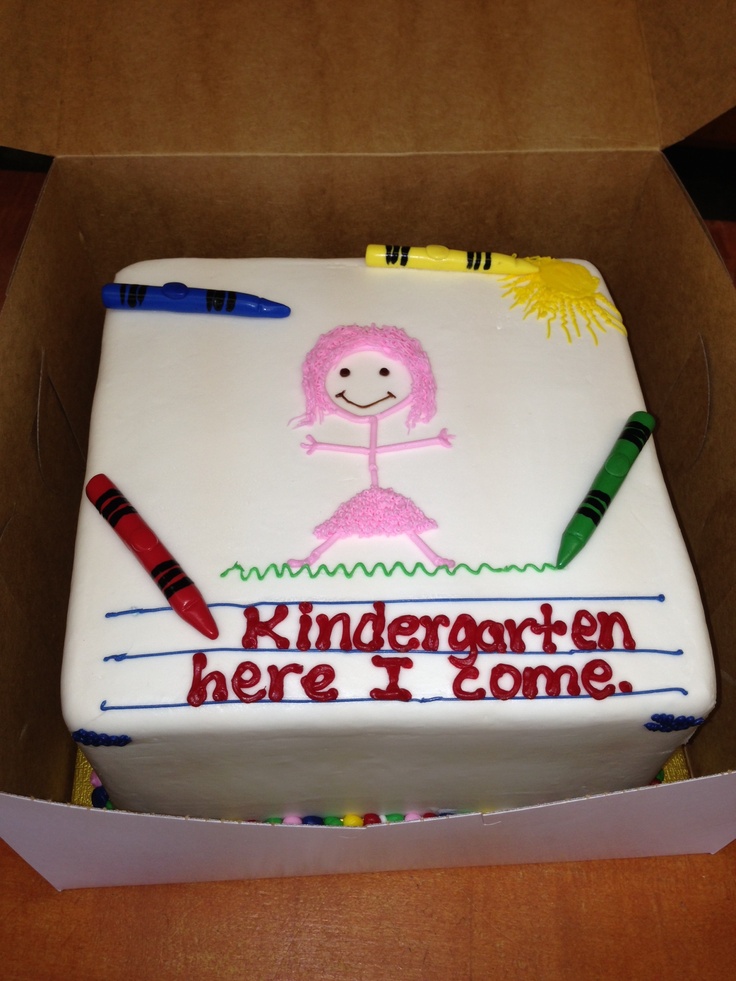 Preschool Graduation Cake